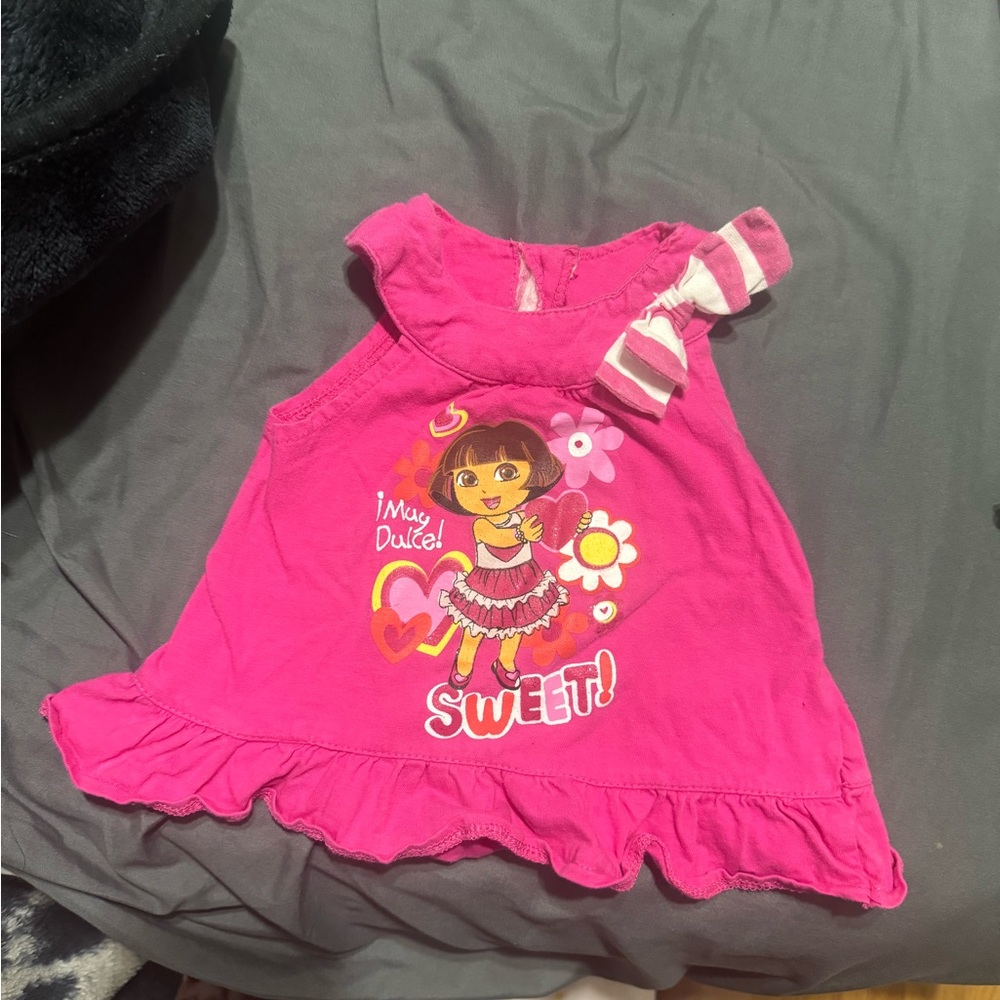 Dora shirt 18 months “Muy dulce” “sweet”